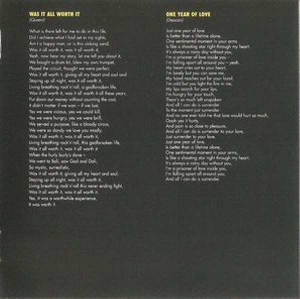 Queen  Deep Cuts : Booklet 7